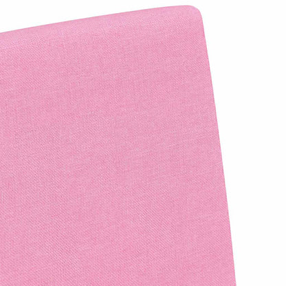 Esszimmerstühle 2 pcs Rosa 57 x 67 x 95 cm Stoff