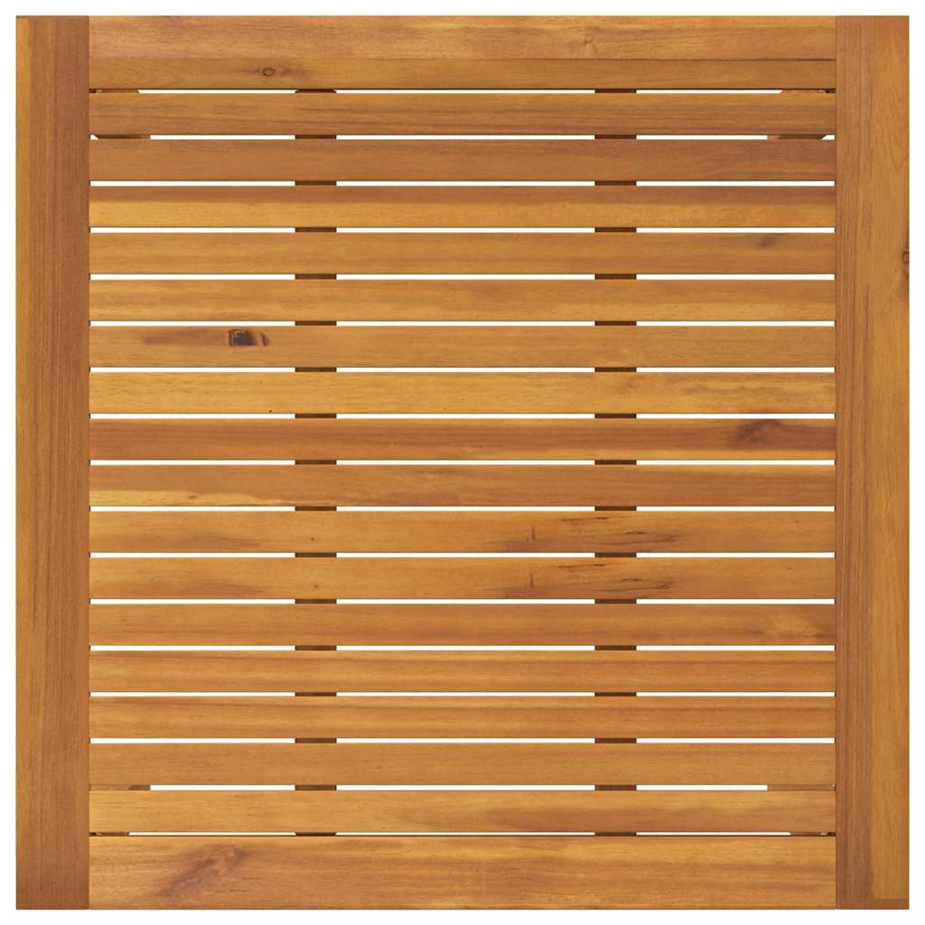 Garten Essgruppe 5 pcs Schwarz Massivholz Akazie