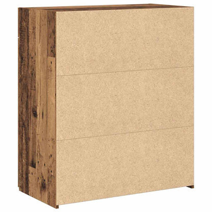 Badschrank Altholz 80 x 42,5 x 93,5 cm Holzwerkstoff