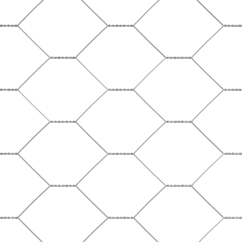 Hundekäfig 4 pcs Silber 8 x 2 x 2 m Verzinkter Stahl