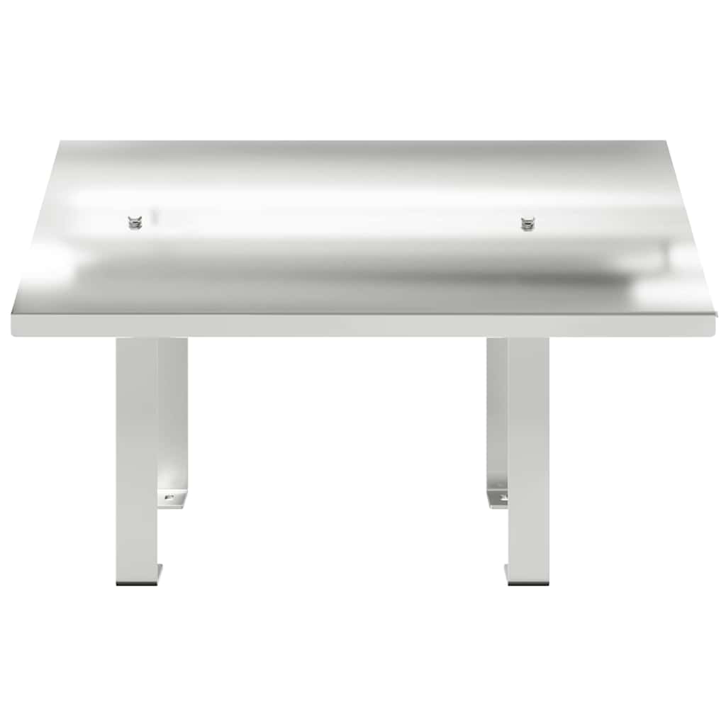 Kaminhaube Silber 50 x 60 x 37 cm Edelstahl