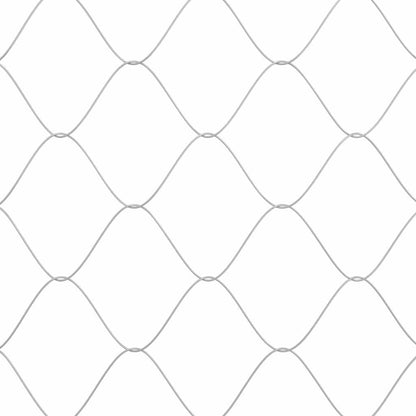 Hundekäfig mit Dach Silber 200 x 200 x 258 cm Stahl und PE