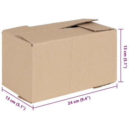 Faltbox mit Speicher 50 pcs Natur 24 x 13 x 13 cm Karton