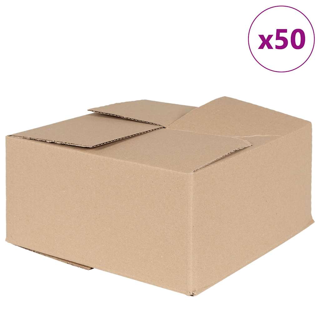 Faltbox mit Speicher 50 pcs Natur 30 x 30 x 15 cm Karton