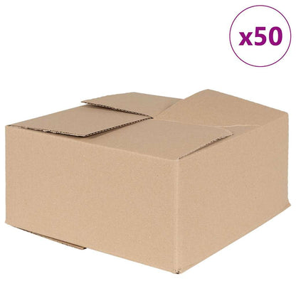 Faltbox mit Speicher 50 pcs Natur 30 x 30 x 15 cm Karton