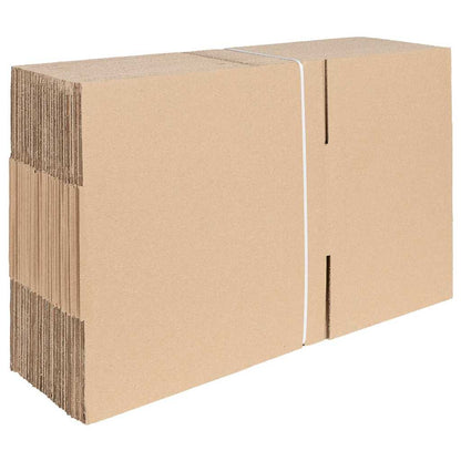 Faltbox mit Speicher 50 pcs Natur 35 x 24 x 15 cm Karton