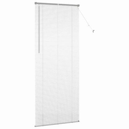 Balkenjalousien Silber 220 x 85 cm Aluminium