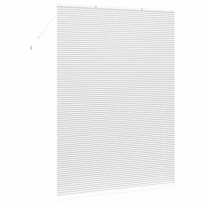 Balkenjalousien Weiß 220 x 160 cm Aluminium
