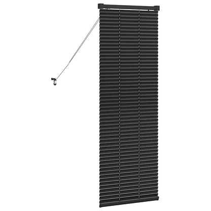 Balkenjalousien Schwarz 130 x 40 cm Aluminium