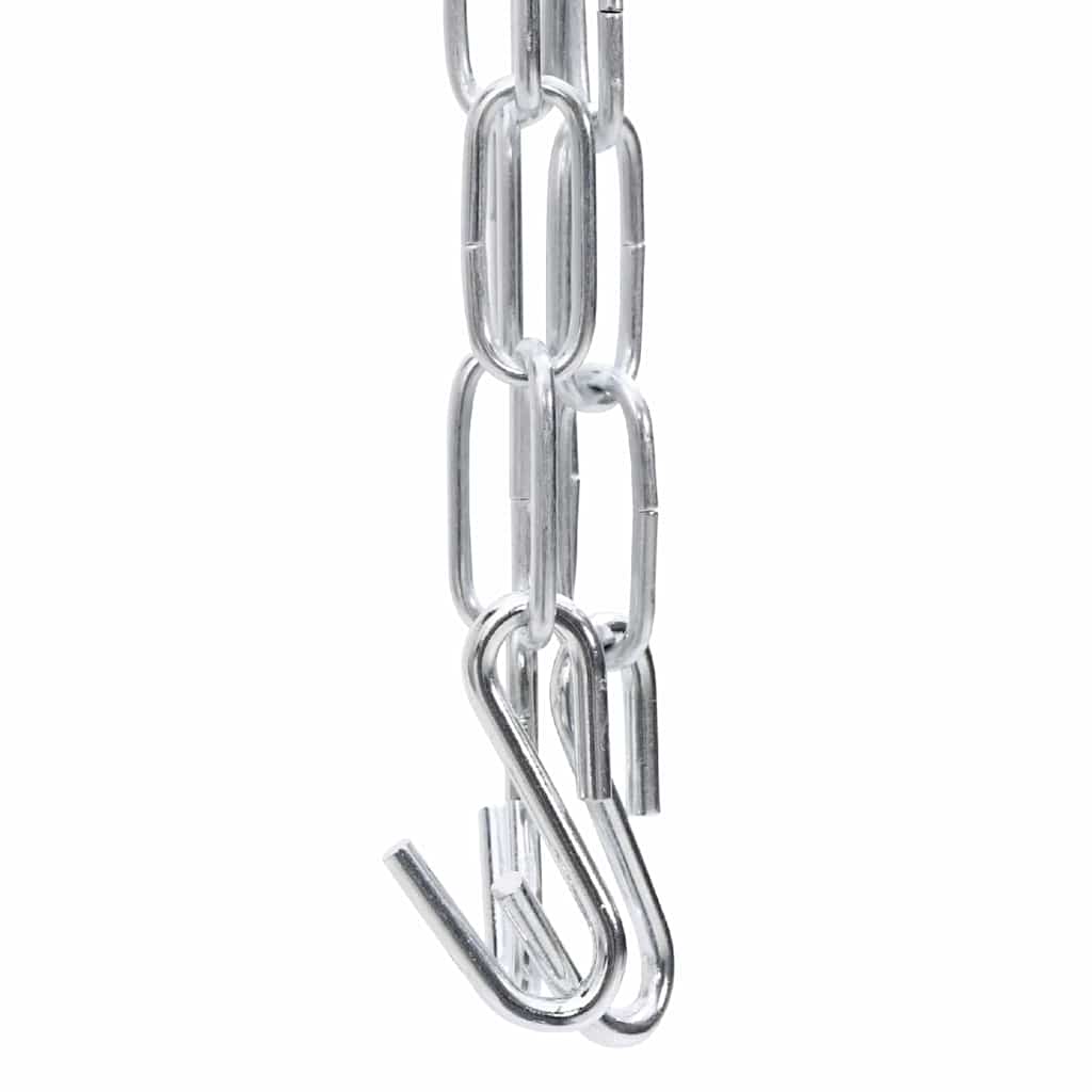 Lagerfeuer Stativ Schwarz 92 x 92 x 151,5 cm Stahl