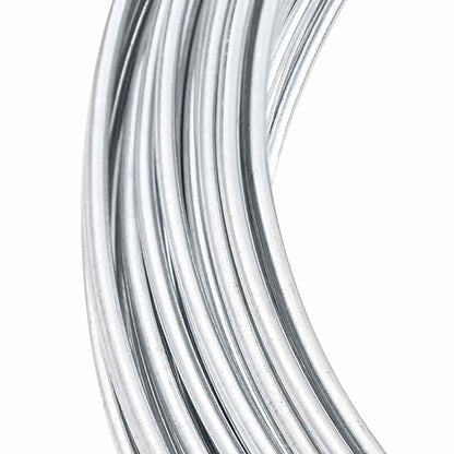 Zaunbindedraht Silber 25 m Heißgetauchter verzinkter Draht