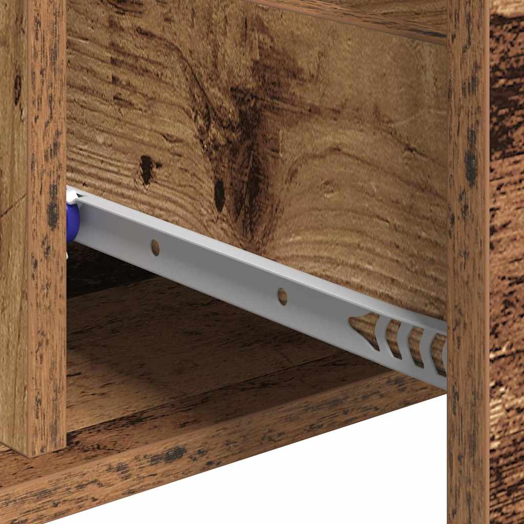 Sideboard mit Schubladen Altholz 60 x 31 x 70 cm Holzwerkstoff