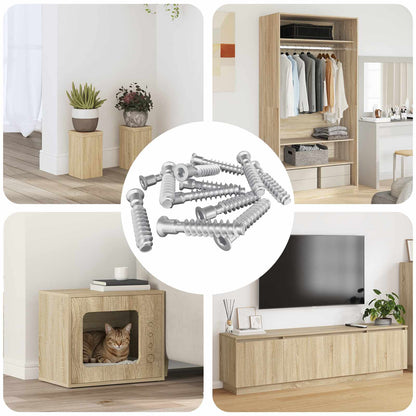 Kopfschraube 2900 pcs Silber Stahl