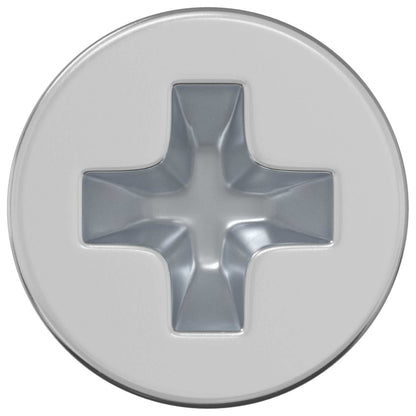 Senkkopfschrauben 2 pcs Silber M4 x 6 mm Stahl