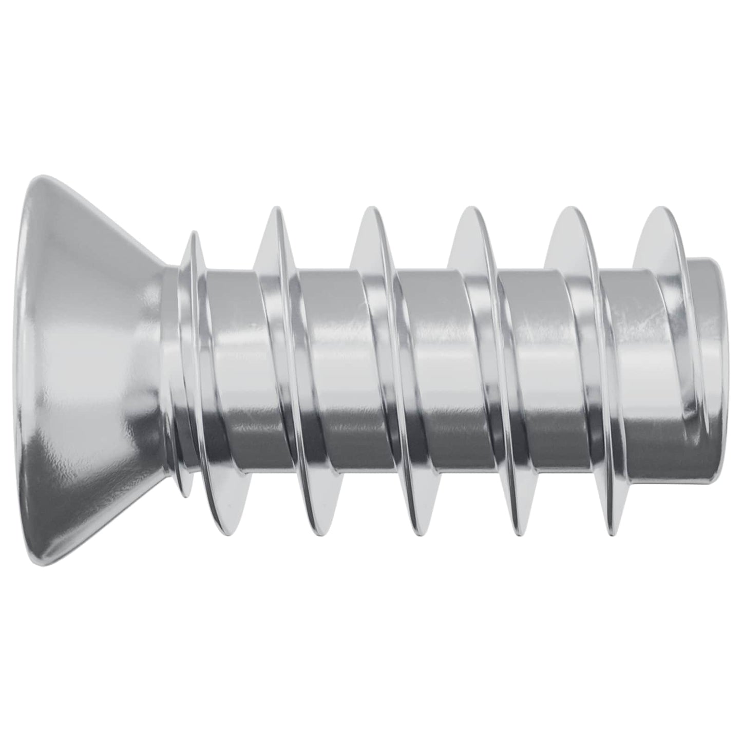 Schraube 2 pcs Silber M6 x 12 mm Eisen