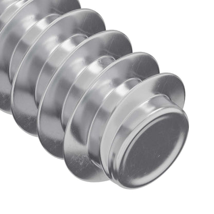 Schraube 12 pcs Silber M6 x 12 mm Eisen