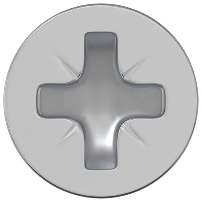 Schraube 10909 pcs Silber M6 x 12 mm Eisen