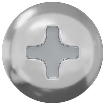 Holzschrauben 2 pcs Silber M4 x 28 mm Stahl