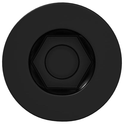 Steckkappen-Schraube 12 pcs Schwarz 7 x 40 mm Eisen