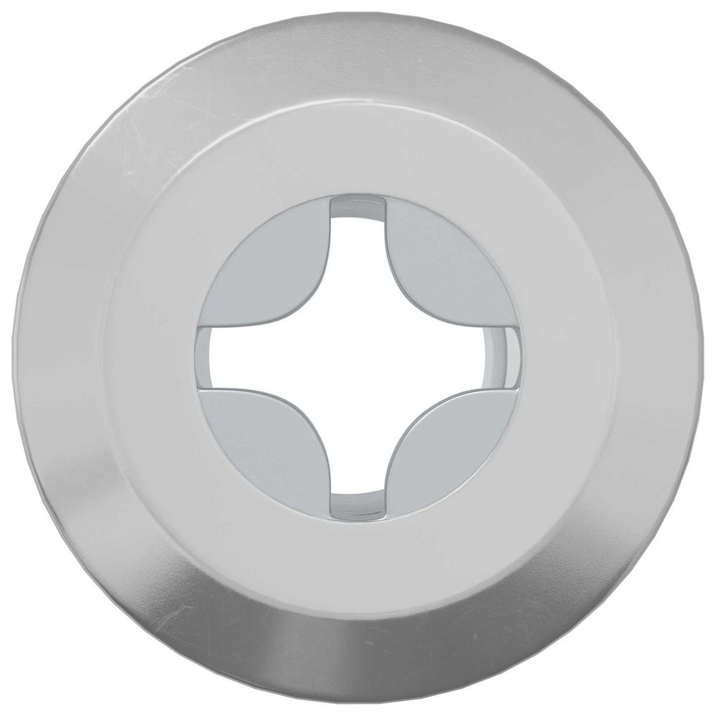 Sicherungsmutter 2 pcs Nickel M6 x 15 mm Stahl