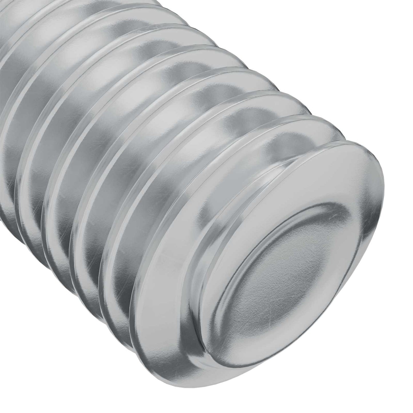 Schraube mit Sperre Uni 2 pcs Silber M6 x 12 mm Stahl