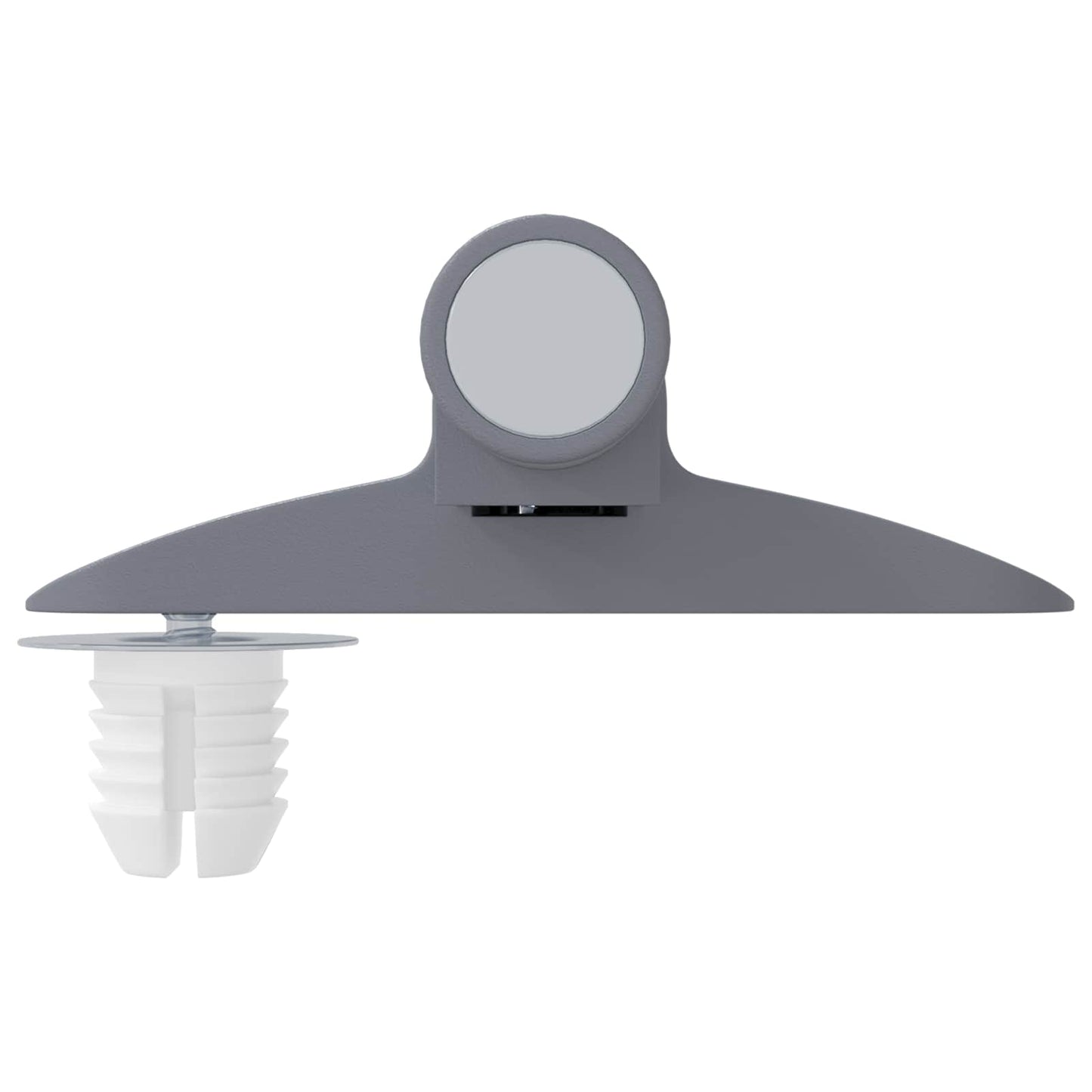 Sanftschließer 12 pcs Grau 125 x 47 x 15 mm PP