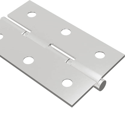 Scharnier Uni 2 pcs Silber 58 x 35 x 1 mm Stahl