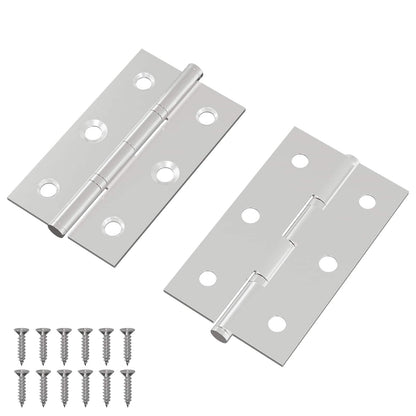 Scharnier Uni 2 pcs Silber 58 x 35 x 1 mm Stahl