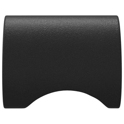 Schrankknöpfe 12 pcs Schwarz M4 x 12 mm Eisen