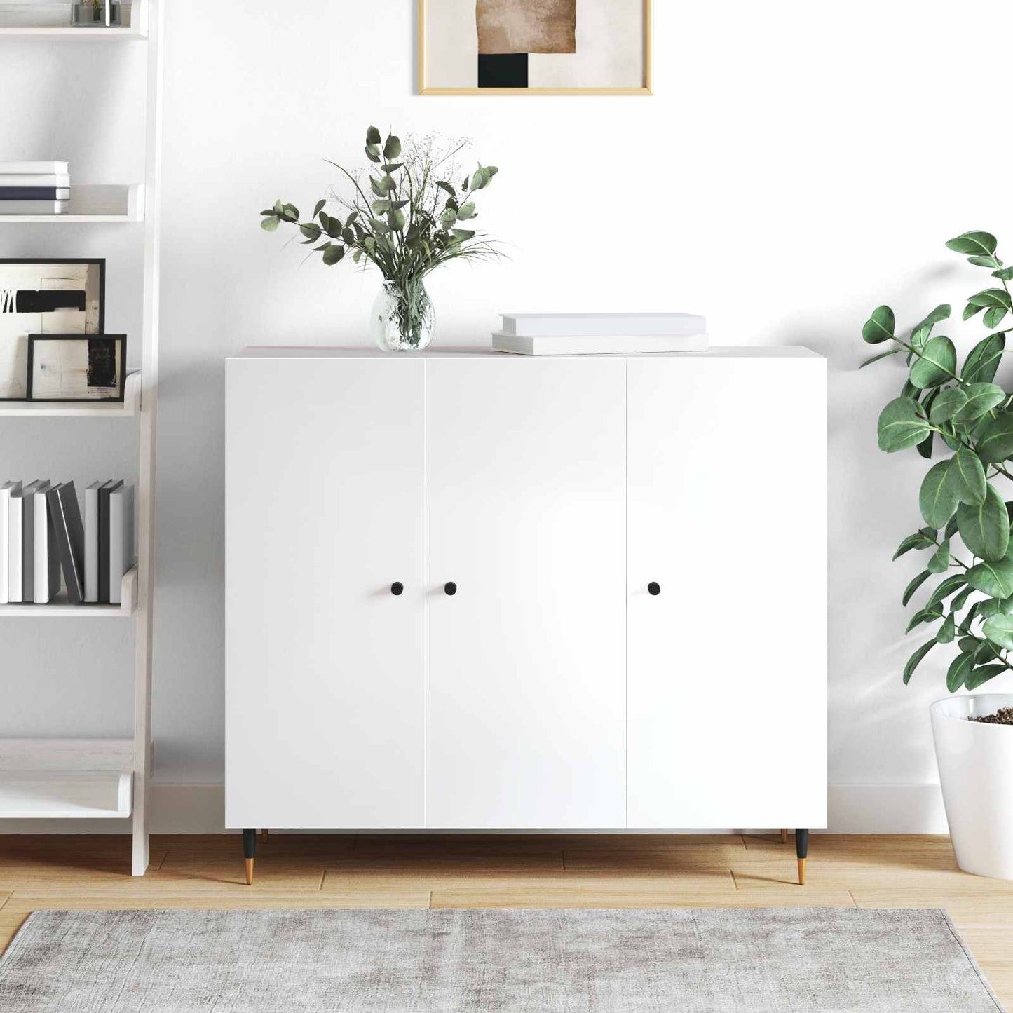 Schrankknopf 12 pcs Schwarz 18 x 23 mm Eisen