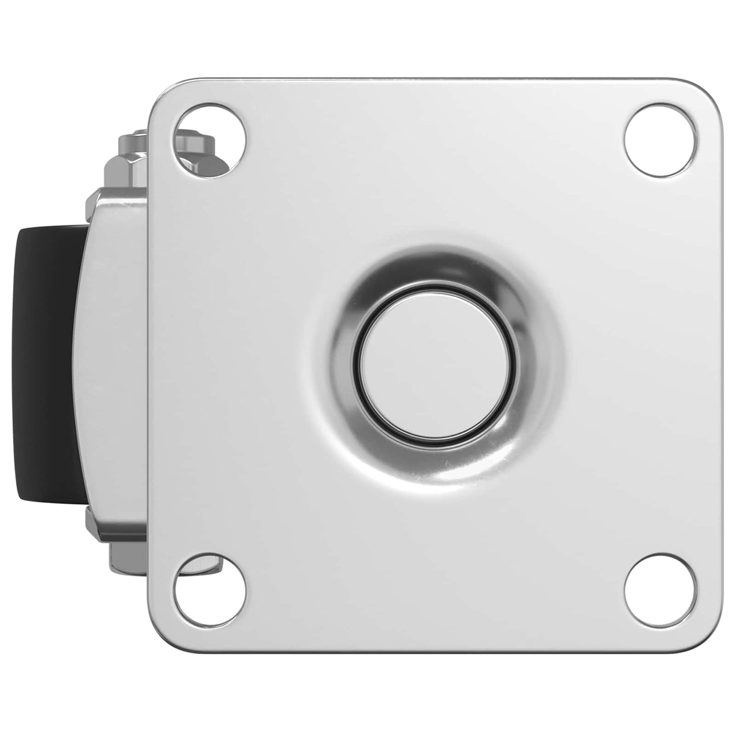 Bockrolle 12 pcs Silber 44,1 x 44,1 x 1,95 mm Nylon