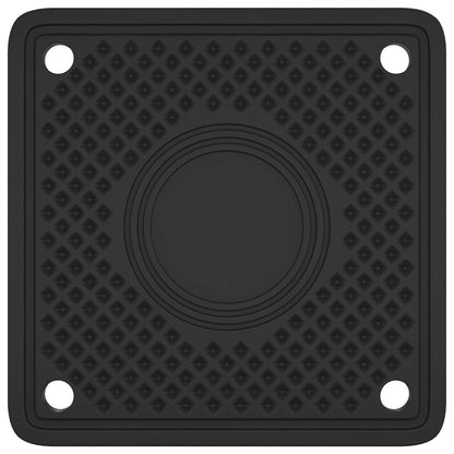 Möbelbeine Verstellbar 12 pcs Weiß 64 x 64 x 100 mm PP