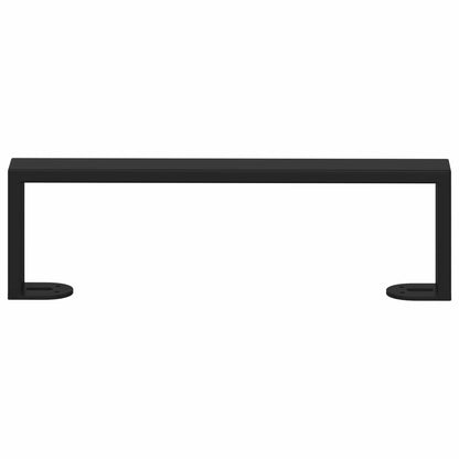 Möbelbeine 12 pcs Schwarz 341 x 40,5 x 100 mm Eisen