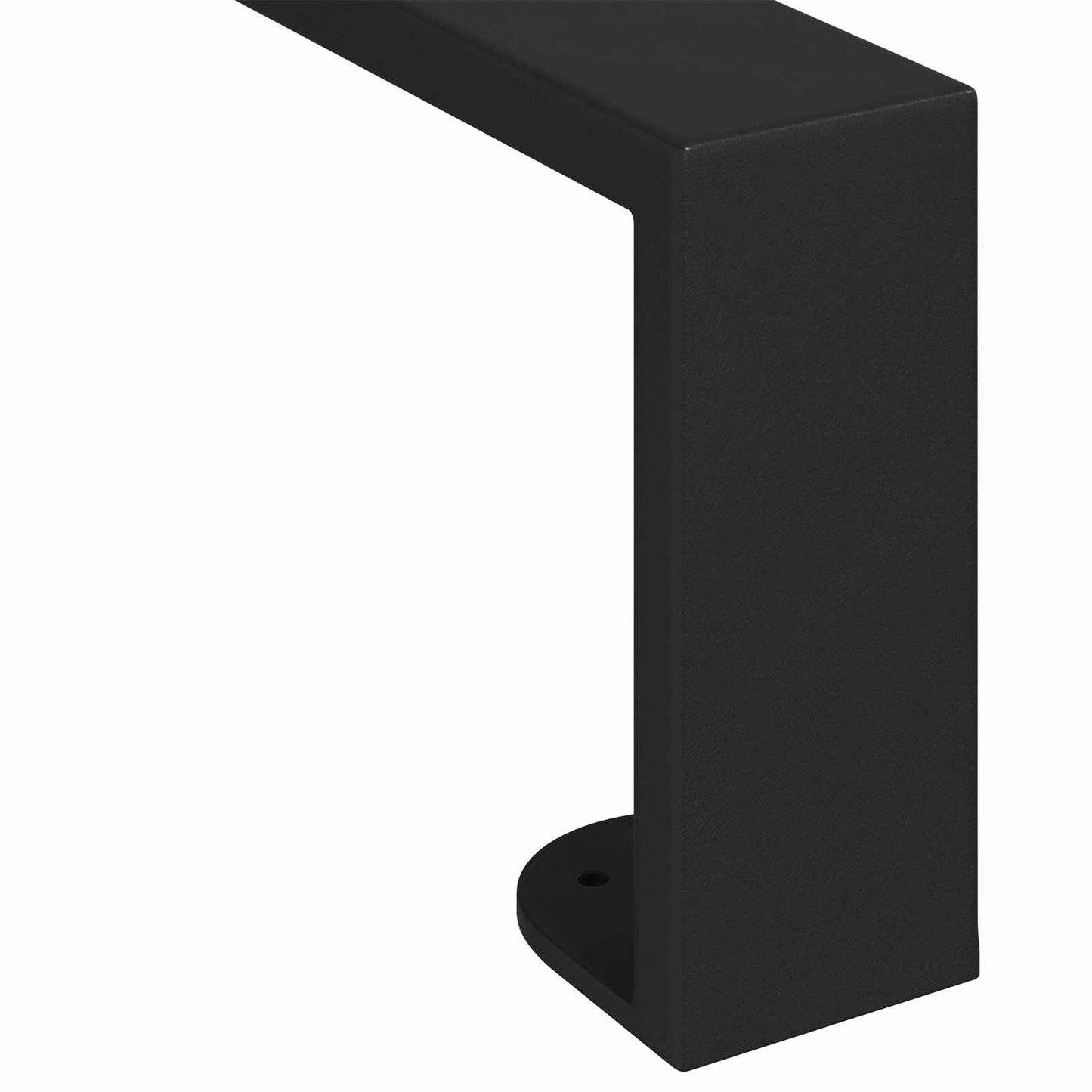 Möbelbeine 12 pcs Schwarz 436 x 40,5 x 100 mm Eisen