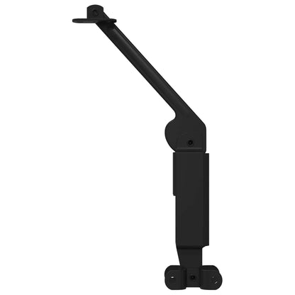 Deckelstützscharnier 12 pcs Schwarz 192 x 32 x 50 mm Stahl