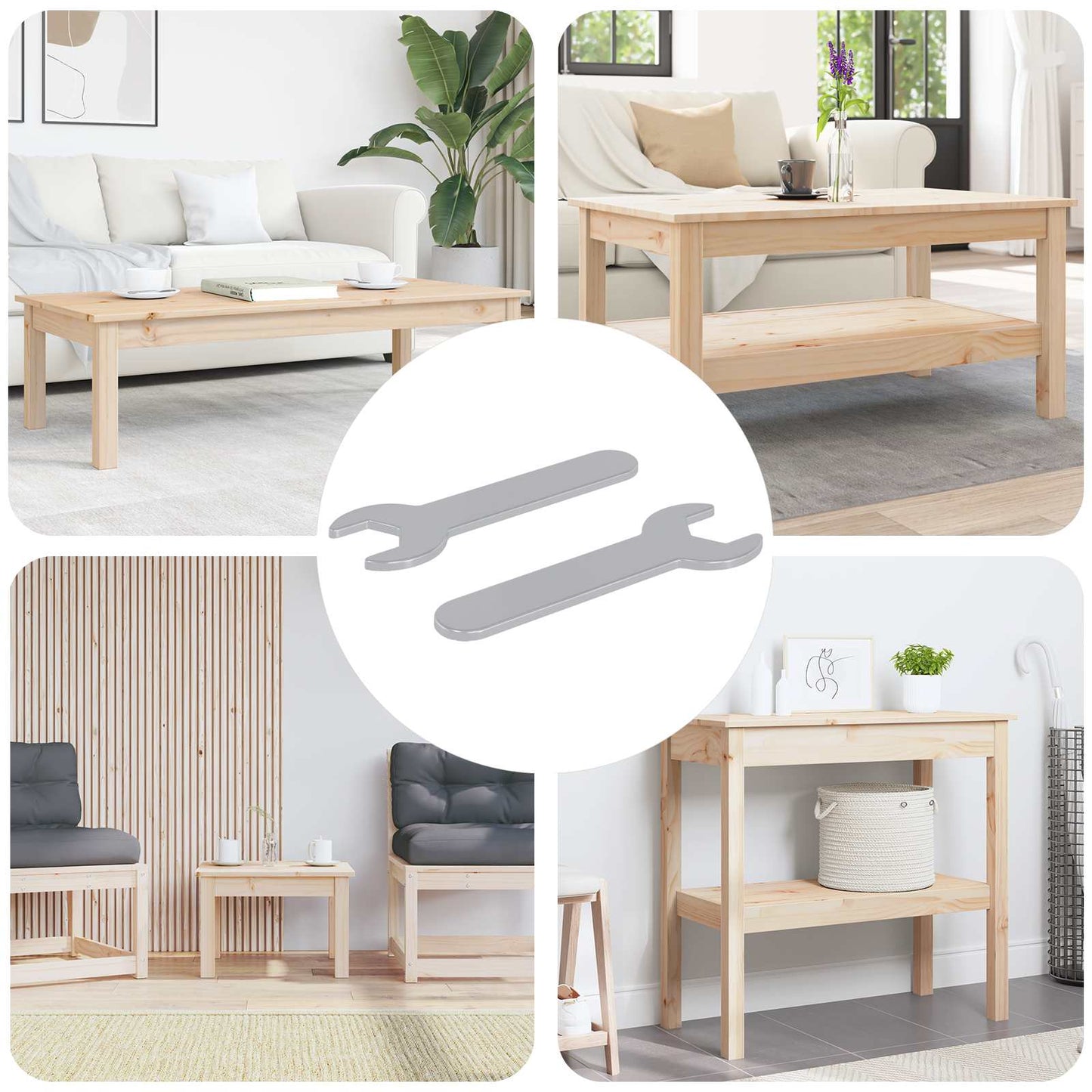 Spanner 2 pcs Silber 13 mm Eisen