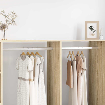 Kleiderstange 12 pcs Silber 764 x 15 x 29 mm Aluminiumlegierung