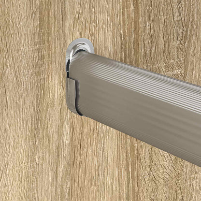 Kleiderstangenhalter 2 pcs Weißes Zink 40 x 18 x 10 mm Eisen