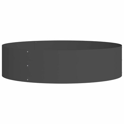 Pflanzenring 5 pcs Schwarz 80 x 80 x 20 cm Kaltgewalzter Stahl