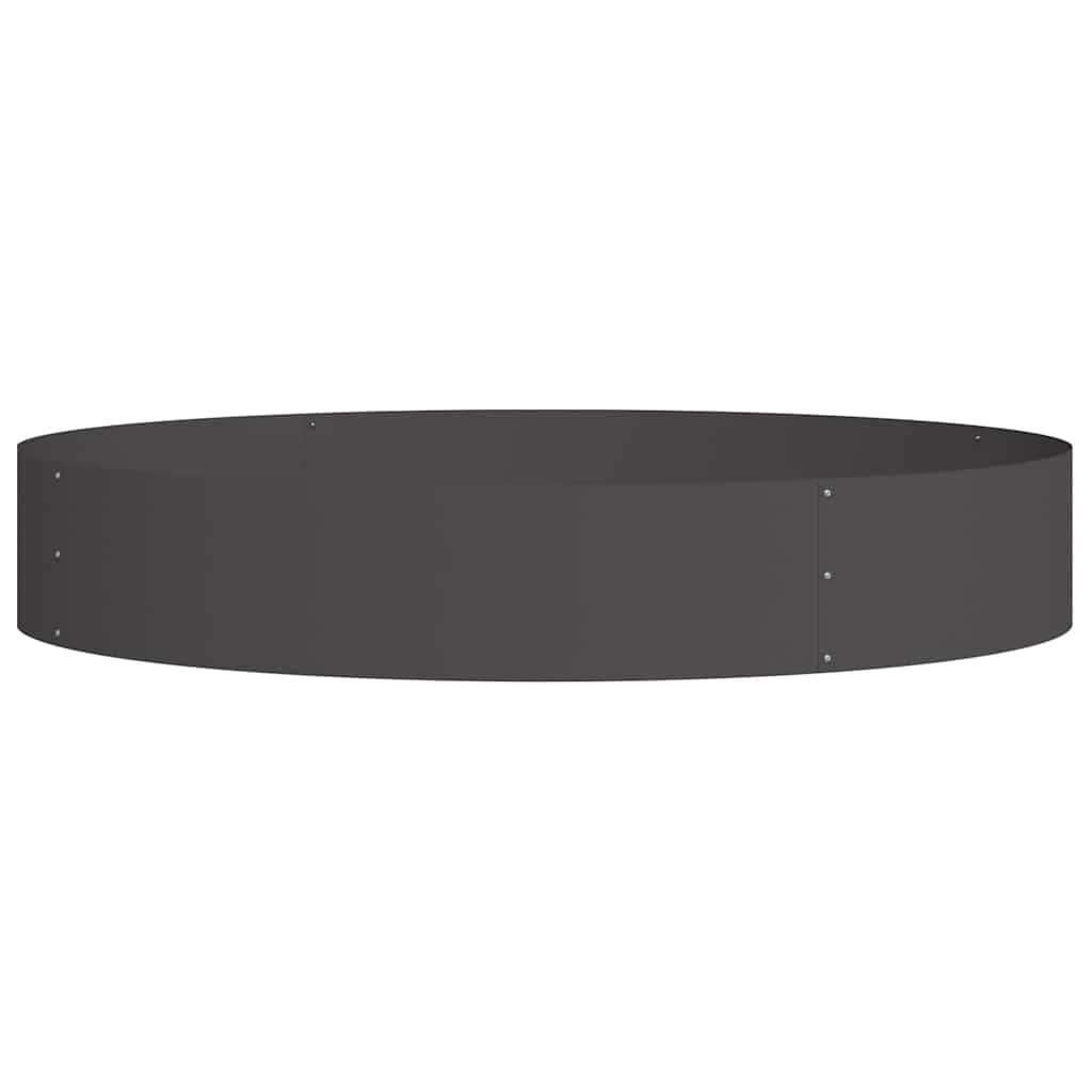 Pflanzenring 5 pcs Schwarz 120 x 120 x 20 cm