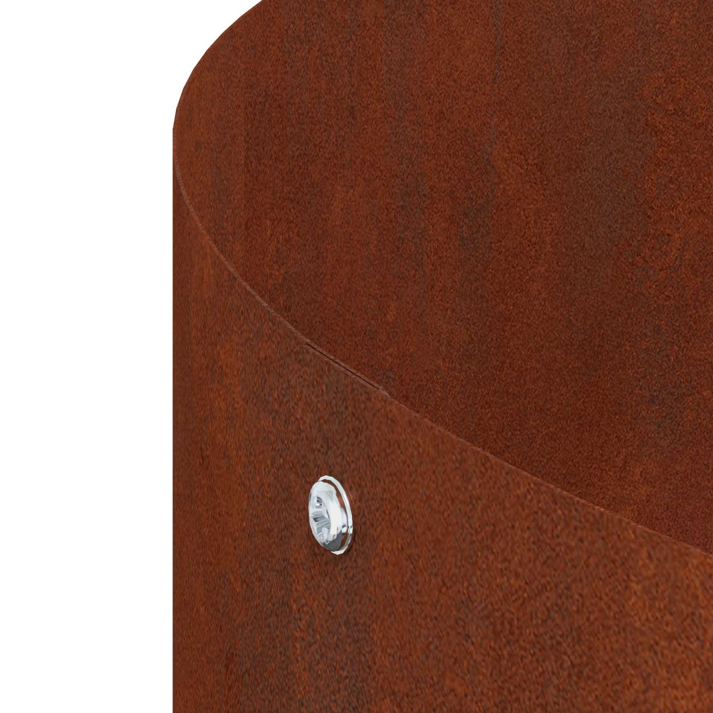 Pflanzenring Braun 120 x 120 x 20 cm Wetterfeststahl