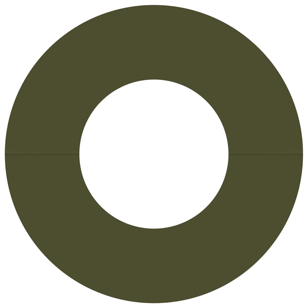 geeignet für flache Baumringe 5 pcs Olivgrün Ø30 / 60 cm Stahl