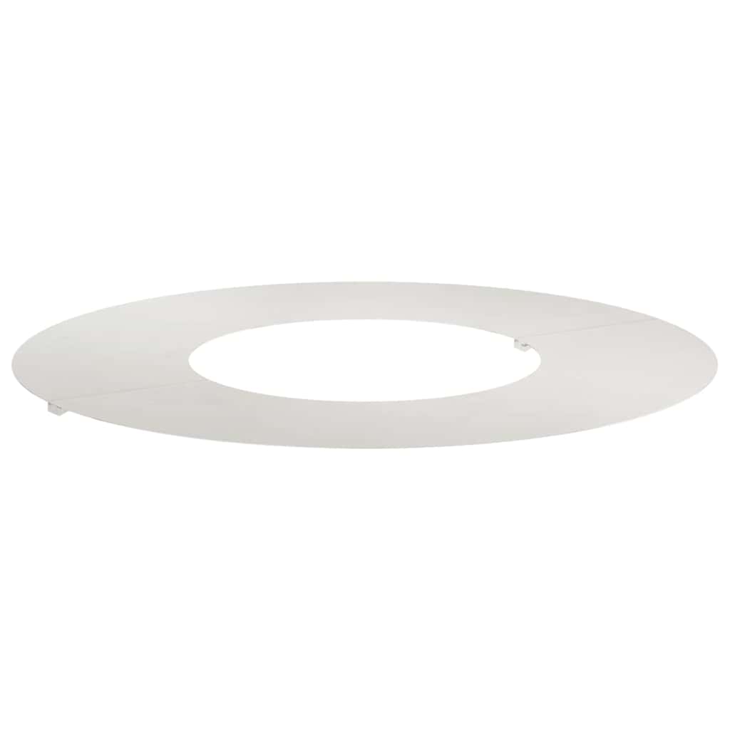 geeignet für flachen Baumring Silber Ø30 / 60 cm Edelstahl