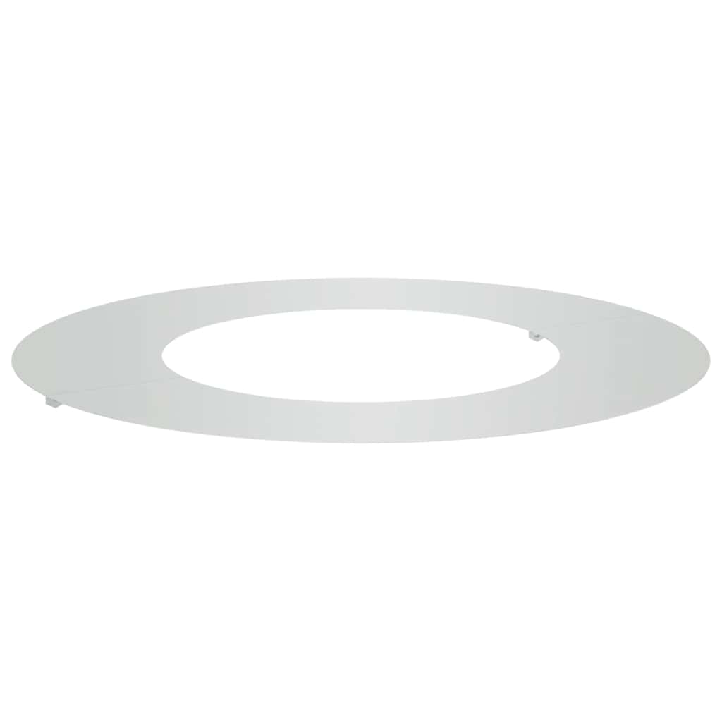 geeignet für flachen Baumring Silber Ø40 / 70 cm Verzinkter Stahl