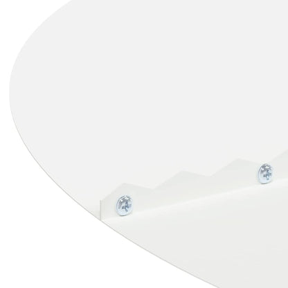 geeignet für flachen Baumring Weiß Ø50 / 80 cm Stahl