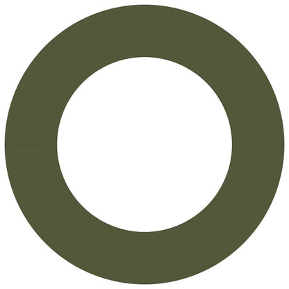geeignet für flachen Baumring Olivgrün Ø50 / 80 cm Stahl