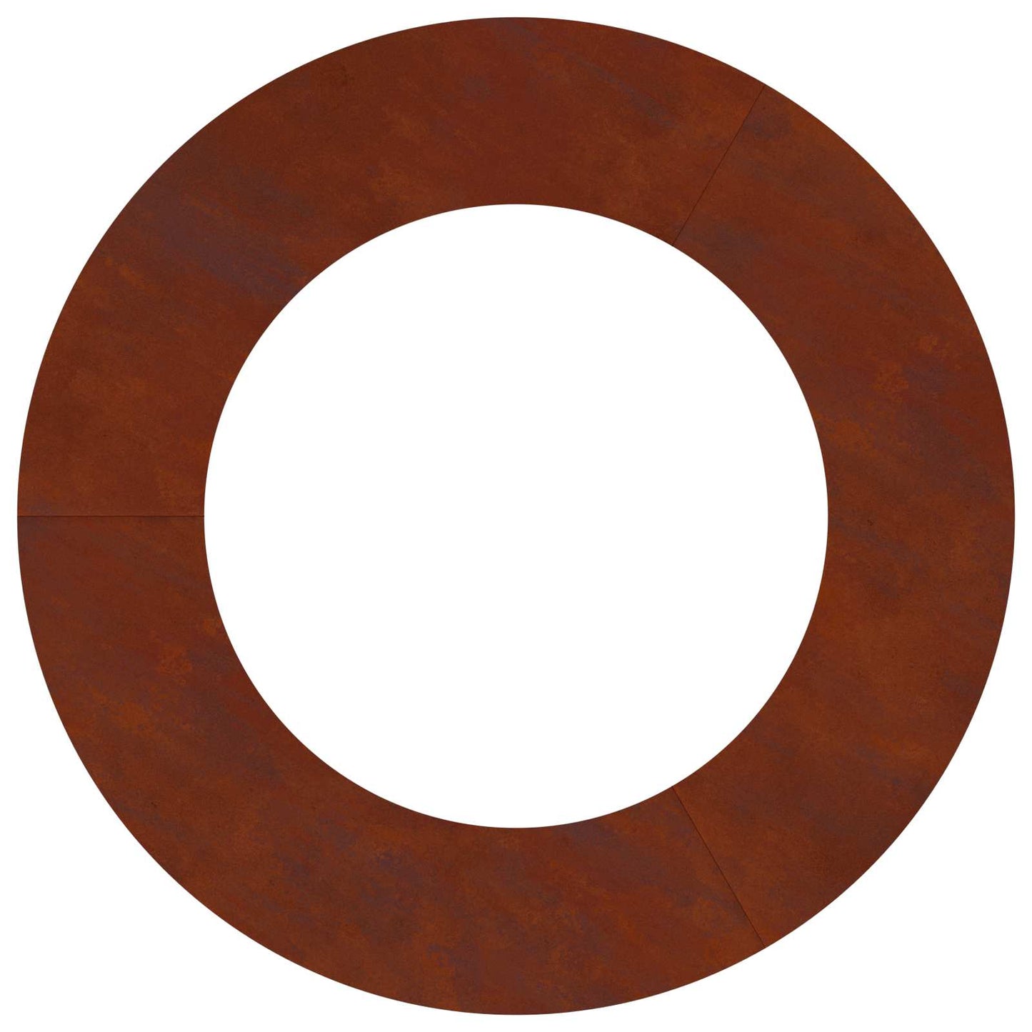 geeignet für flachen Baumring Braun Ø50 / 80 cm Wetterfeststahl