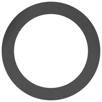 geeignet für flachen Baumring Schwarz Ø90 / 120 cm Stahl