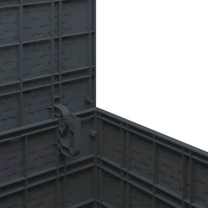 Aufbewahrungsbox Anthrazit 55 x 53 x 57 cm Polypropylen