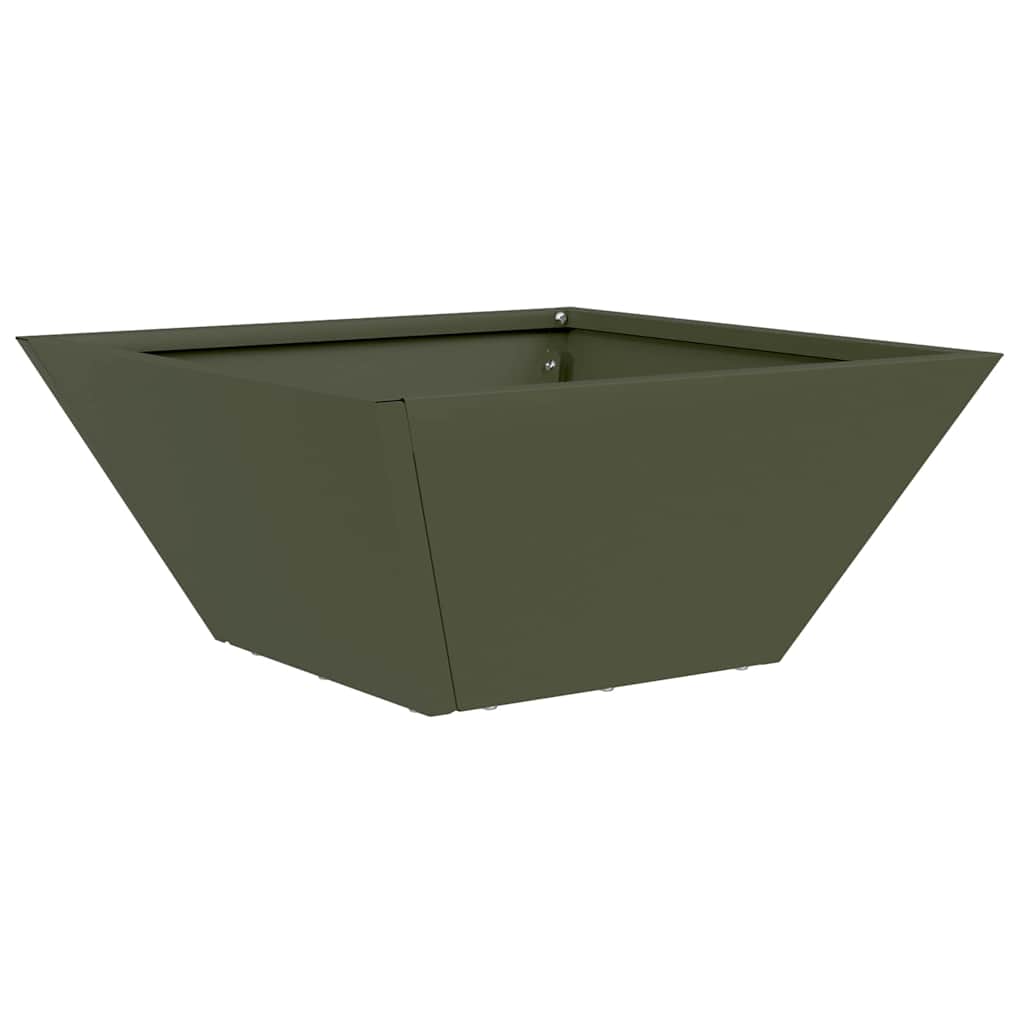 Garten-Pflanzgefäß 5 pcs Olive Grün 35 x 35 x 15 cm